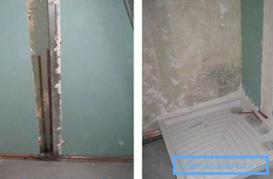 Fotoğrafta - gizli bir boru astarı örneği Fotoğrafta - gizli bir boru astarı örneği