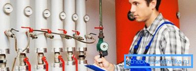 Fotoğrafta - ısıtma sistemlerini kontrol edin Fotoğrafta - ısıtma sistemlerini kontrol edin