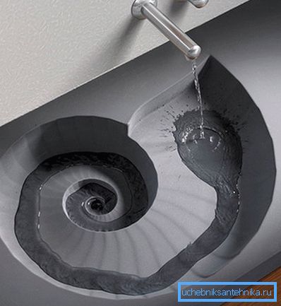 Fotoğrafta ismini tamamen haklı gösteren bir lavabo. Fotoğrafta ismini tamamen haklı gösteren bir lavabo.