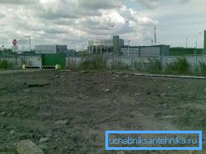 Fotoğrafta - sıhhi kanalizasyon bölgesi Fotoğrafta - sıhhi kanalizasyon bölgesi