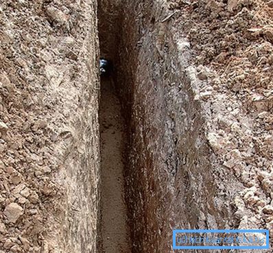 Fotoğrafta - sıhhi tesisat için bir siper Fotoğrafta - sıhhi tesisat için bir siper