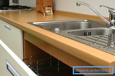 Fotoğrafta kurulu paslanmaz çelik lavabo Fotoğrafta kurulu paslanmaz çelik lavabo