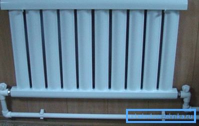 Fotoğrafta - vakum radyatörü Fotoğrafta - vakum radyatörü