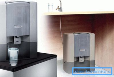 Lavabo altına monte edilebilen nano filtre