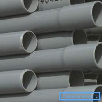 Basınçlı PVC-U boruları Basınçlı PVC-U boruları