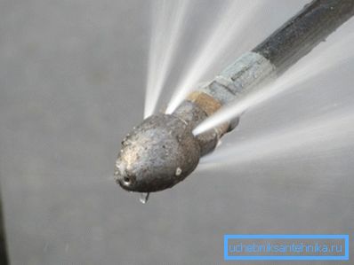 Hidrodinamik yıkama için nozul Hidrodinamik yıkama için nozul