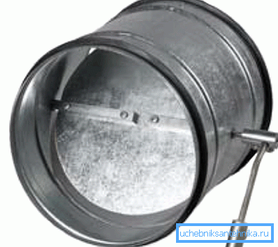 Ventilasyon için, bir manuel sürüş ile ventilasyon için kontrol valfleri, fan kapalıyken havaya erişimi kapatmanızı sağlar.