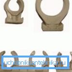 20 mm boru için tek ve çift armatür klipsi 20mm boru için tek ve çift armatür klipsi