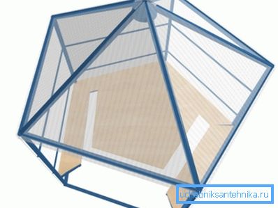 Orijinal ve aynı zamanda metal çardak basit şekli Orijinal ve aynı zamanda metal çardak basit şekli