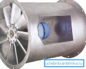 Eksenel egzoz fanı AXCBF-18 Eksenel egzoz fanı AXCBF-18