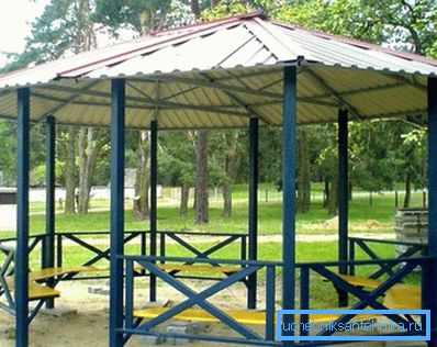 Açık gazebo Açık gazebo