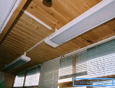 IR panelleri ile loggia ısıtma IR panelleri ile loggia ısıtma