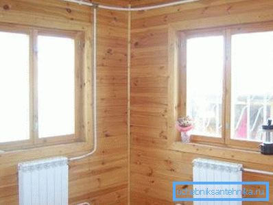 Kır evi içinde ısıtma Kır evi içinde ısıtma