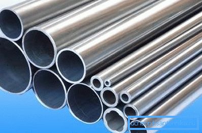 Farklı tip su temini için galvanizli borular Farklı tip su temini için galvanizli borular