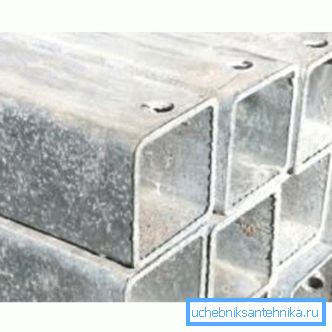 Galvanizli profil Galvanizli profil