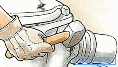 Kanalizasyon borusundan ayrılma Kanalizasyon borusundan ayrılma
