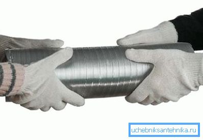 Kurulumdan önce kanalı gerdiriyoruz Kurulumdan önce kanalı gerdiriyoruz