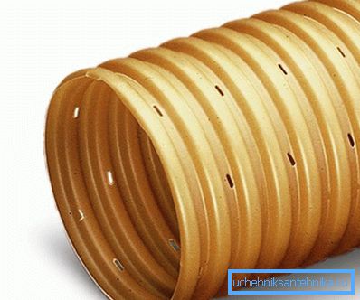 Plastik drenaj borusu Plastik drenaj borusu
