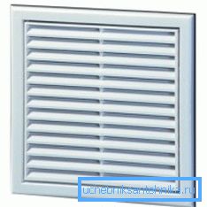 Plastik tek sıralı havalandırma ızgarası 150x150 mm Plastik tek sıralı havalandırma ızgarası 150x150 mm