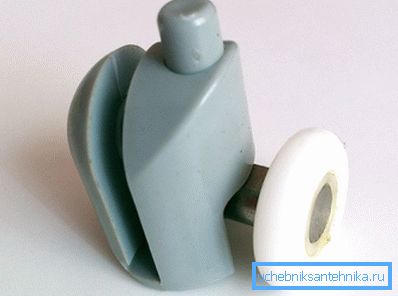 Duş için plastik tek silindir