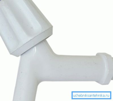 Plastik açık su musluğu Plastik açık su musluğu