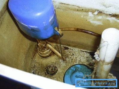 Başarısızlığı nedeniyle tuvalete kötü su