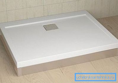 Düz dikdörtgen duş teknesi 110x90 cm Düz dikdörtgen duş teknesi 110x90 cm