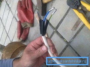 Pompa kablosunu ağa bağlarız. Pompa kablosunu ağa bağlarız.