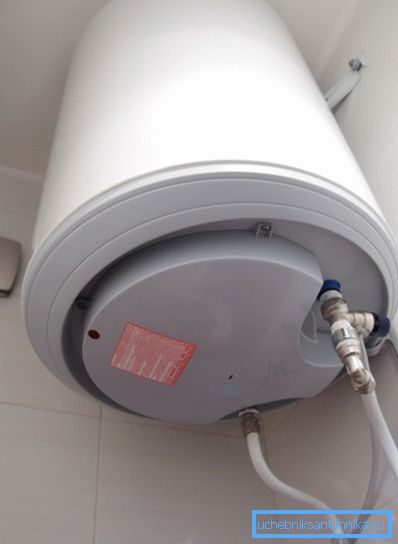 Su biriktirmeli elektrik kazanına bağlantı Su biriktirmeli elektrik kazanına bağlantı