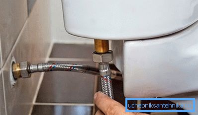 Tuvaletin su kaynağına bağlanması Tuvaletin su kaynağına bağlanması