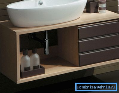 MDF'den mamul lavabo için askı ayağı MDF'den mamul lavabo için askı ayağı