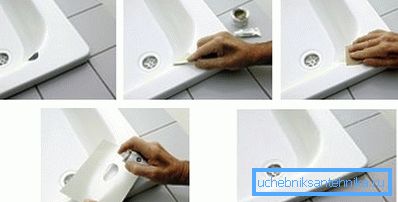 Lavabo ve banyo adım adım iyileşme Lavabo ve banyo adım adım iyileşme