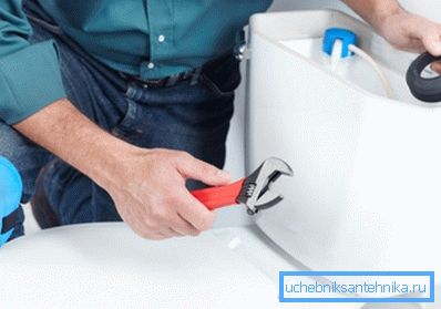 Lastik conta giyildiğinde, karakteristik bir su akışı akışı kaydedilebilir.
