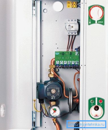 Elektrikli duvar kazanı örneği Elektrikli duvar kazanı örneği