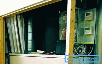 Havalandırma odasının düzenlenmesi örneği Havalandırma odasının düzenlenmesi örneği