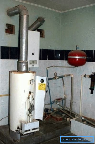 Tek devreli bir kazanın bir örneği. Tek devreli bir kazanın bir örneği.