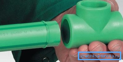 Plastik boru bağlantı örneği