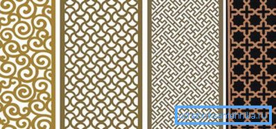 Dekoratif panellerde örnek desen Dekoratif panellerde örnek desen