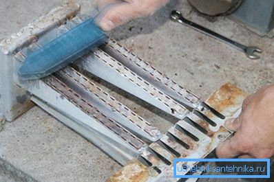 Brülörü dışarıdan temizleme Brülörü dışarıdan temizleme