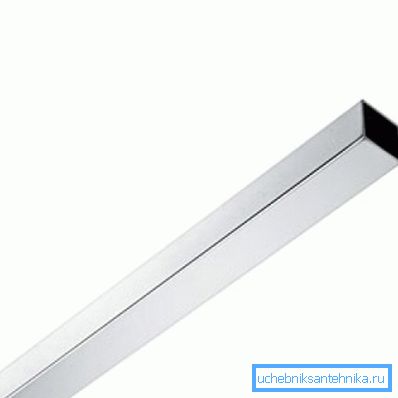 Profil boru bölümü 25x25 mm Profil boru bölümü 25x25 mm