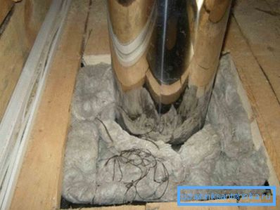 Borunun interfloor üstünden geçmesi. Borunun interfloor üstünden geçmesi.