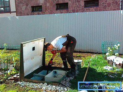 1161 Temizlikten sonra septik tankın durulanması