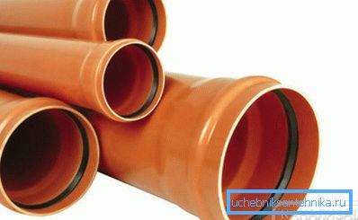 2799 Dış kanalizasyon için PVC borular