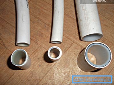 Farklı çaplarda metal borular