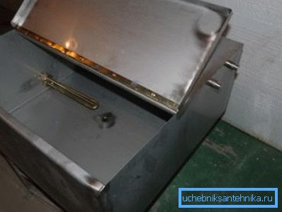 Paslanmaz çelik duşakabin 250 litre Paslanmaz çelik duşakabin 250 litre