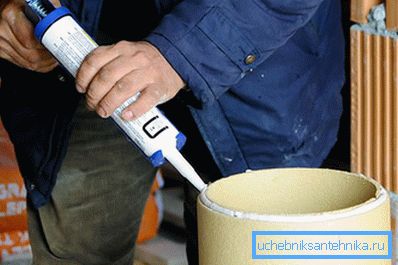 Seramik boru montajı