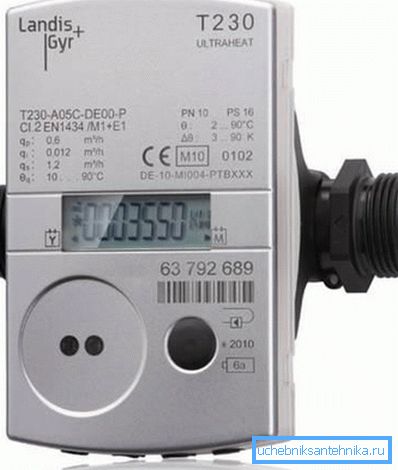 Isıtmada harcanan enerjiyi hesaplamak için ısıtma hattına yerleştirilen sayaç