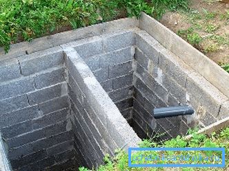 Beton blok septik tank Beton blok septik tank