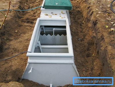 1136 İçindeki Septik tank