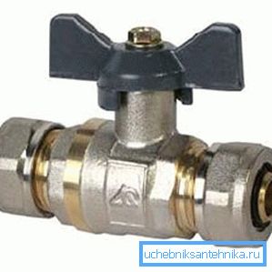 Metal borular için küresel vana Metal borular için küresel vana